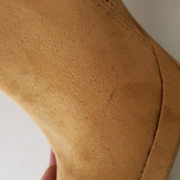 FOREVER 21 4" HEELED ANKLE BOOTS BROWN FAUX SUEDE NWT (SEE DESCRIPTION) … - Picture 11 of 12